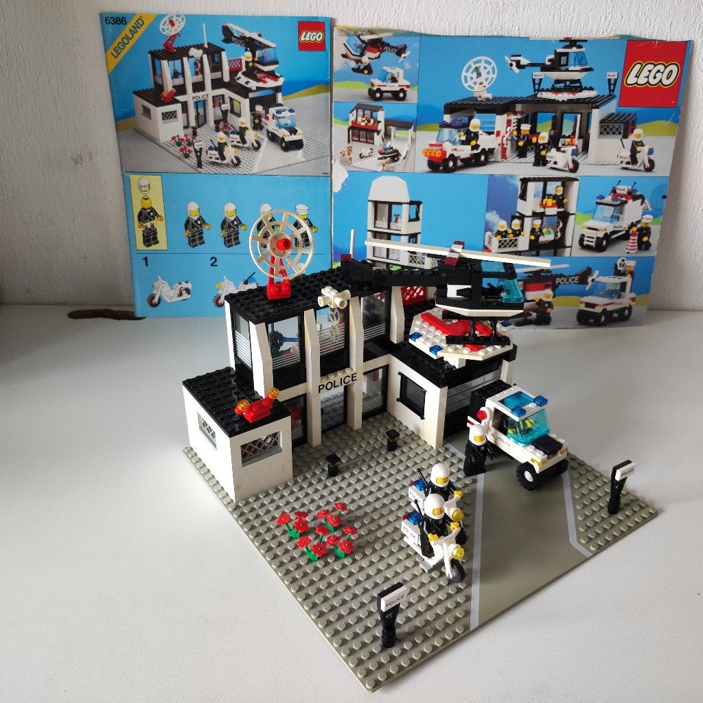 Lego Police Command Base - 6386, Kinderen en Baby's, Speelgoed | Duplo en Lego, Compleet, Lego, Ophalen of Verzenden, Complete set
