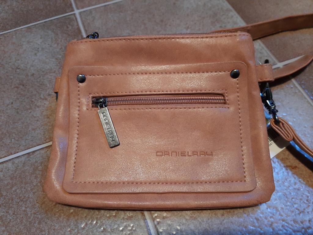 Schoudertasje DanielRay Nieuw, Ophalen of Verzenden, Nieuw, Bruin, Overige merken