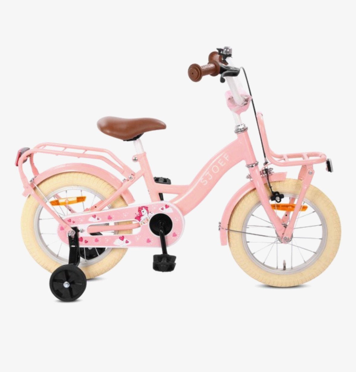Kinder fiets sjoef 14 inch nieuw nog vast prijs 95,-, Ophalen, Nieuw, Minder dan 16 inch