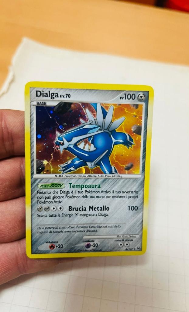 Dialga 6/127 Holo Platinum Pokemon, Verzenden, Zo goed als nieuw, Losse kaart, Foil