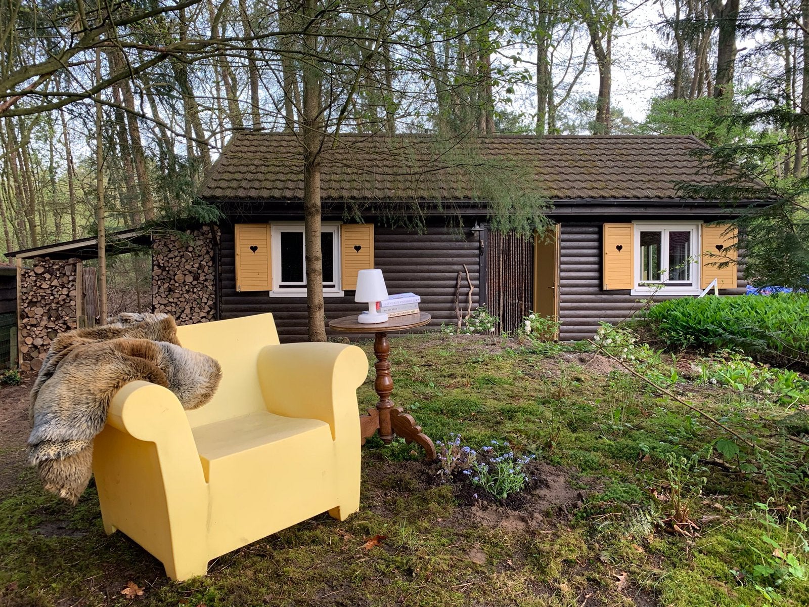 Vakantiehuisje, In bos, Dorp, Overige typen, 1 slaapkamer