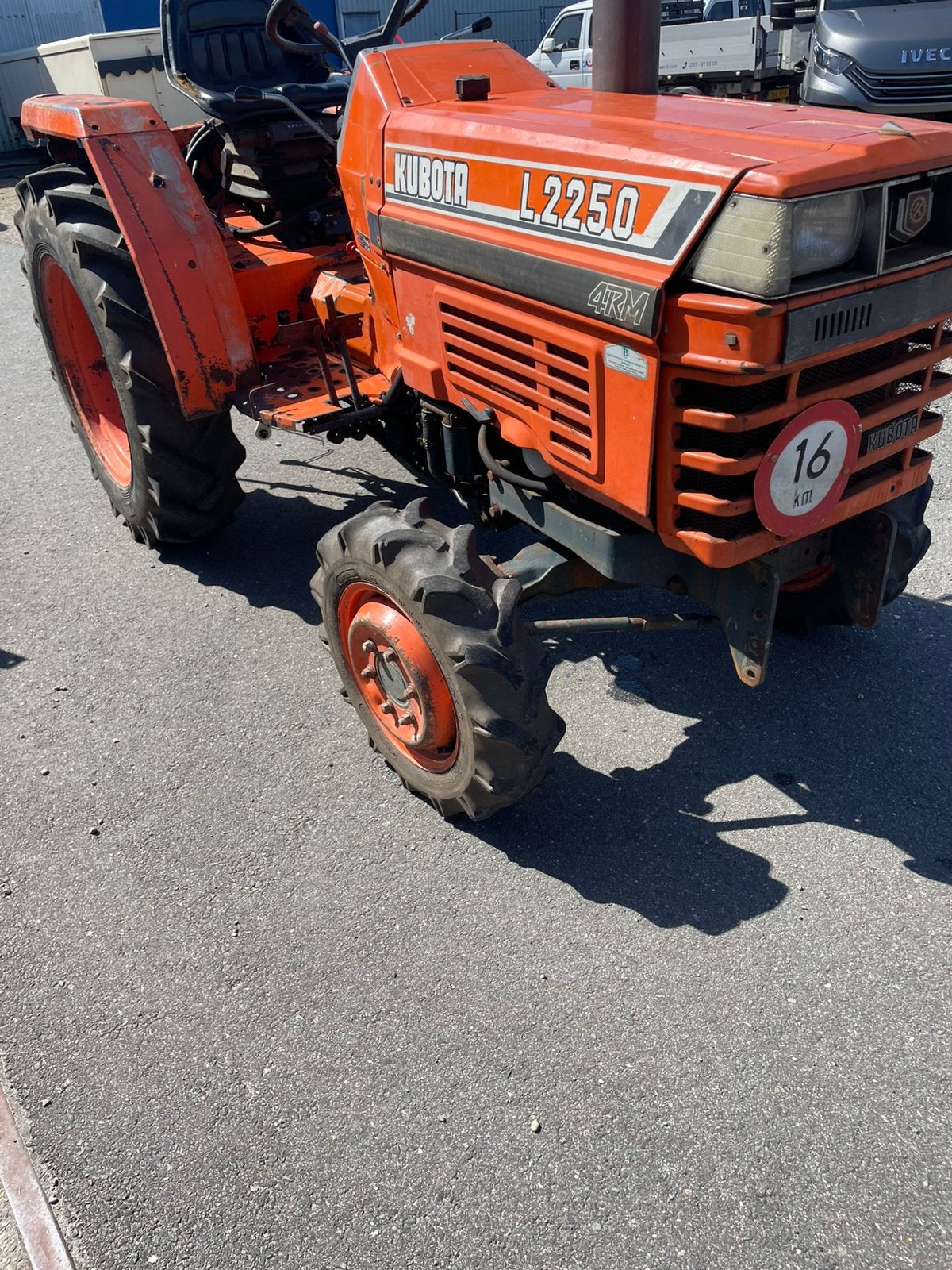 Kubota L2250 tractor., Zakelijke goederen, Agrarisch | Tractoren, Gebruikt, Tot 2500, Tot 80 Pk, Ophalen