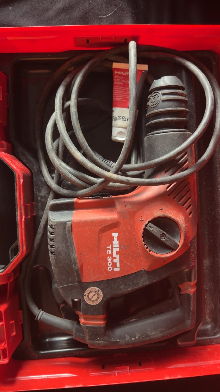Hilti TE 300 Boorhamer - Krachtig en Betrouwbaar, Boor- en/of Breekhamer, Ophalen of Verzenden, Klopboormechanisme, Gebruikt