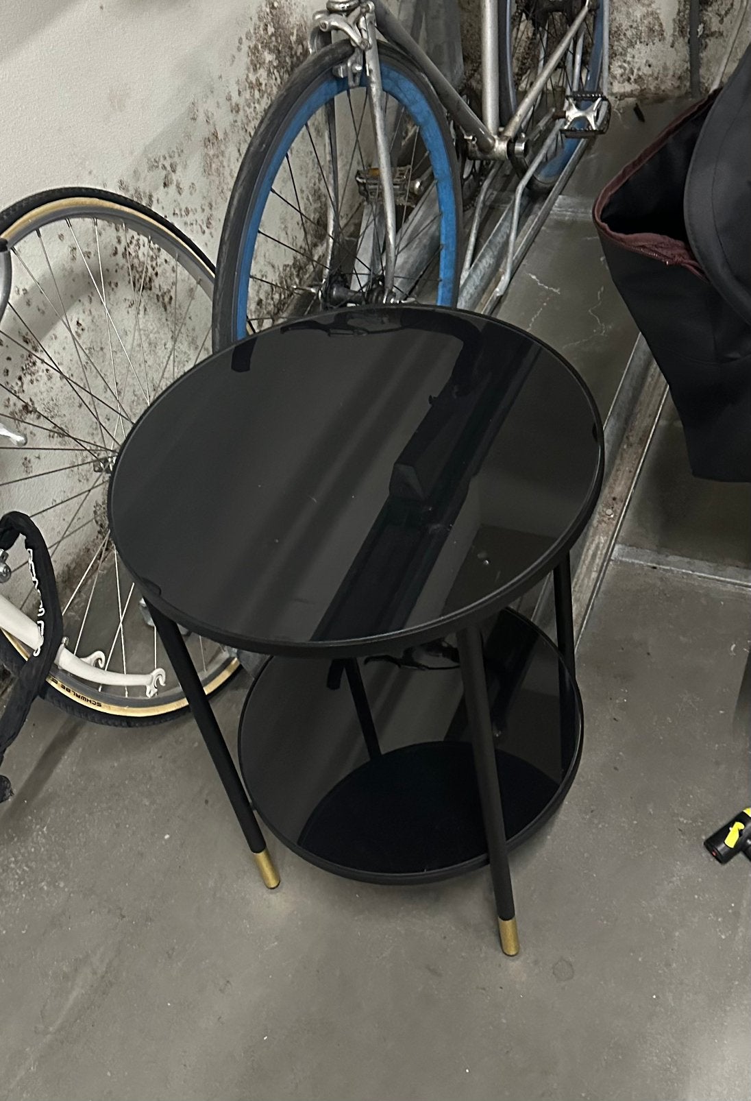 Ikea bijzettafel, 45 tot 60 cm, Minder dan 55 cm, Verzenden, Rond