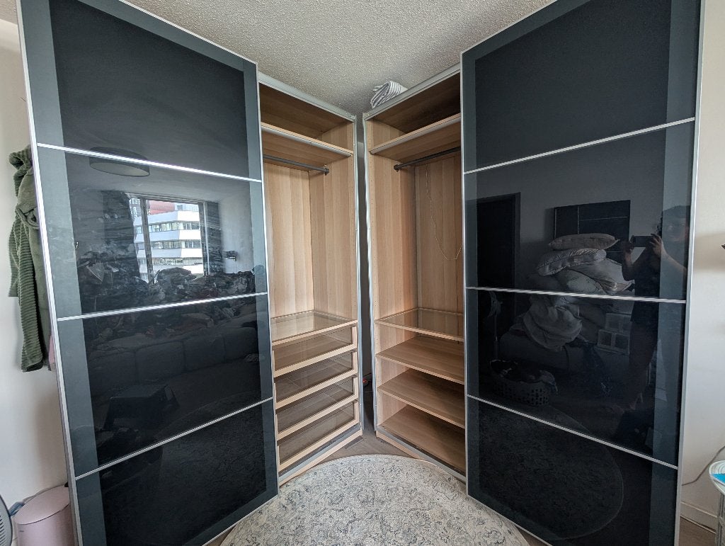 IKEA Pax wardrobe, Huis en Inrichting, Ophalen, Gebruikt, 200 cm of meer, Met lade(s)