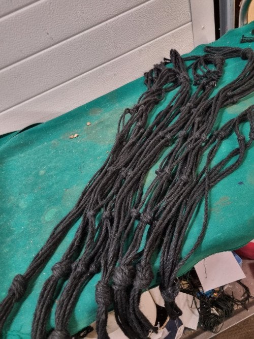 bloempot touw hangers zwart 7 stuks, Tuin en Terras, Ophalen of Verzenden, 'T Olde Gre-j, Info@toldegrej.nl, Endepoelstraat 20f Didam
