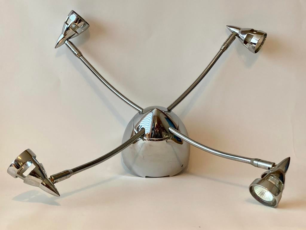 Ikea plafondlamp T9805 model Aventurin ~ Marianne Hagberg, Ophalen of Verzenden, Gebruikt, Metaal, Space age