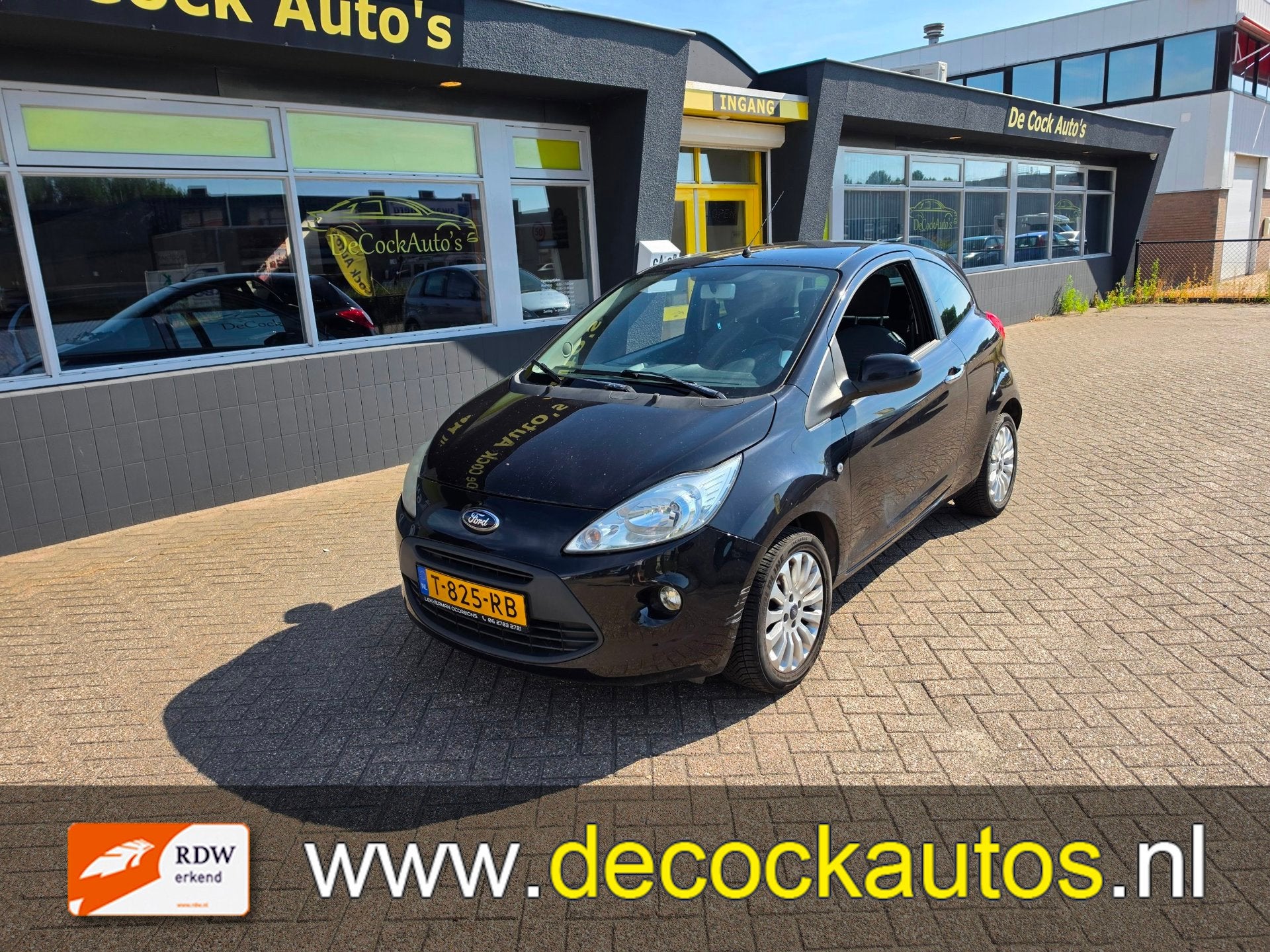 Ford Ka 1.2 Limited, Auto's, Ford, Bedrijf, Te koop, Ka, ABS, Airbags, Metallic lak, Startonderbreker, Benzine, Euro 4, B, Hatchback