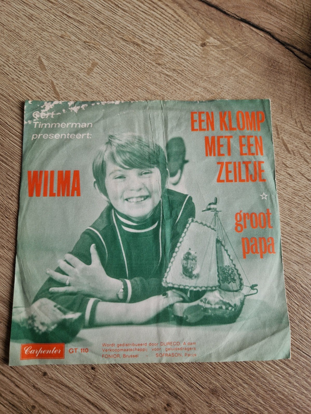 wilma, Cd's en Dvd's, Vinyl | Nederlandstalig, Ophalen of Verzenden, Gebruikt, Overige formaten, Levenslied of Smartlap