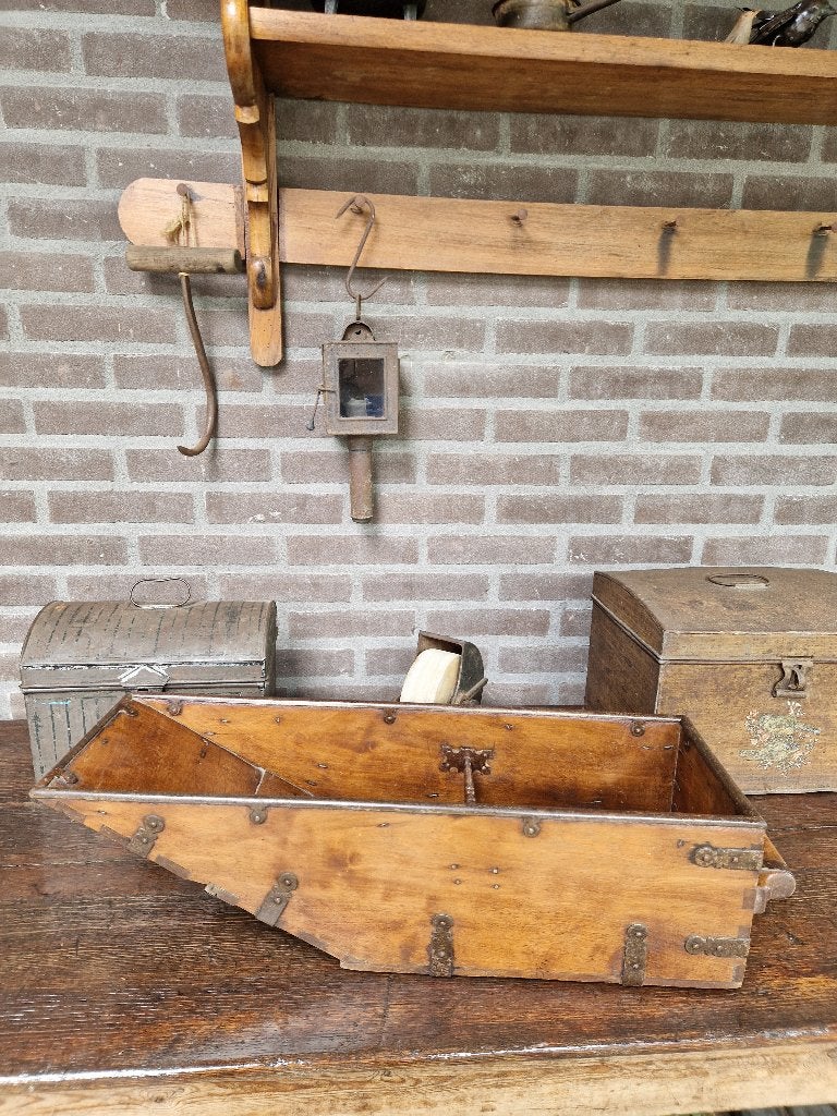 antieke graanschep - maatbak - stortbak, Ophalen of Verzenden