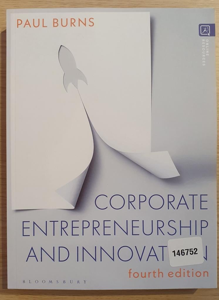 Corporate Entrepreneurship and Innovation, Paul Burns, Ophalen of Verzenden, Nieuw, Overige onderwerpen, Paul Burns