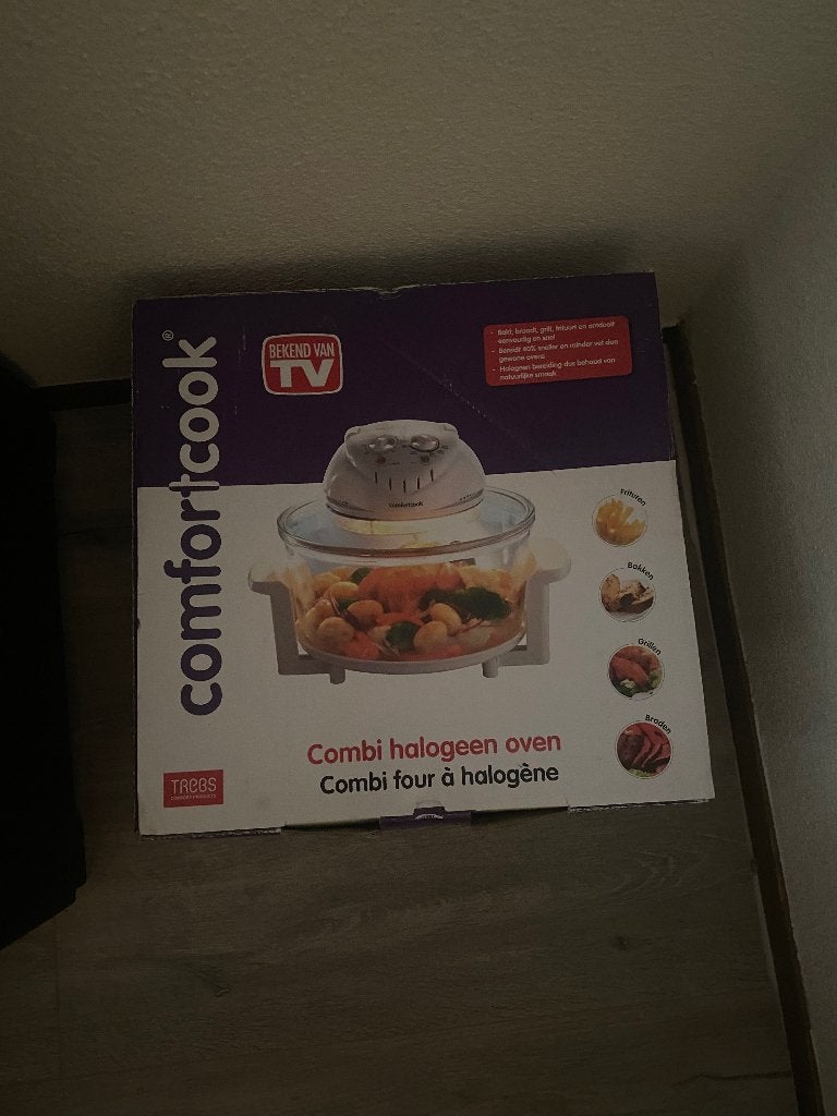 Combi halogeen oven, Witgoed en Apparatuur, Ovens, Ophalen, Minder dan 45 cm, Nieuw, Halogeenoven