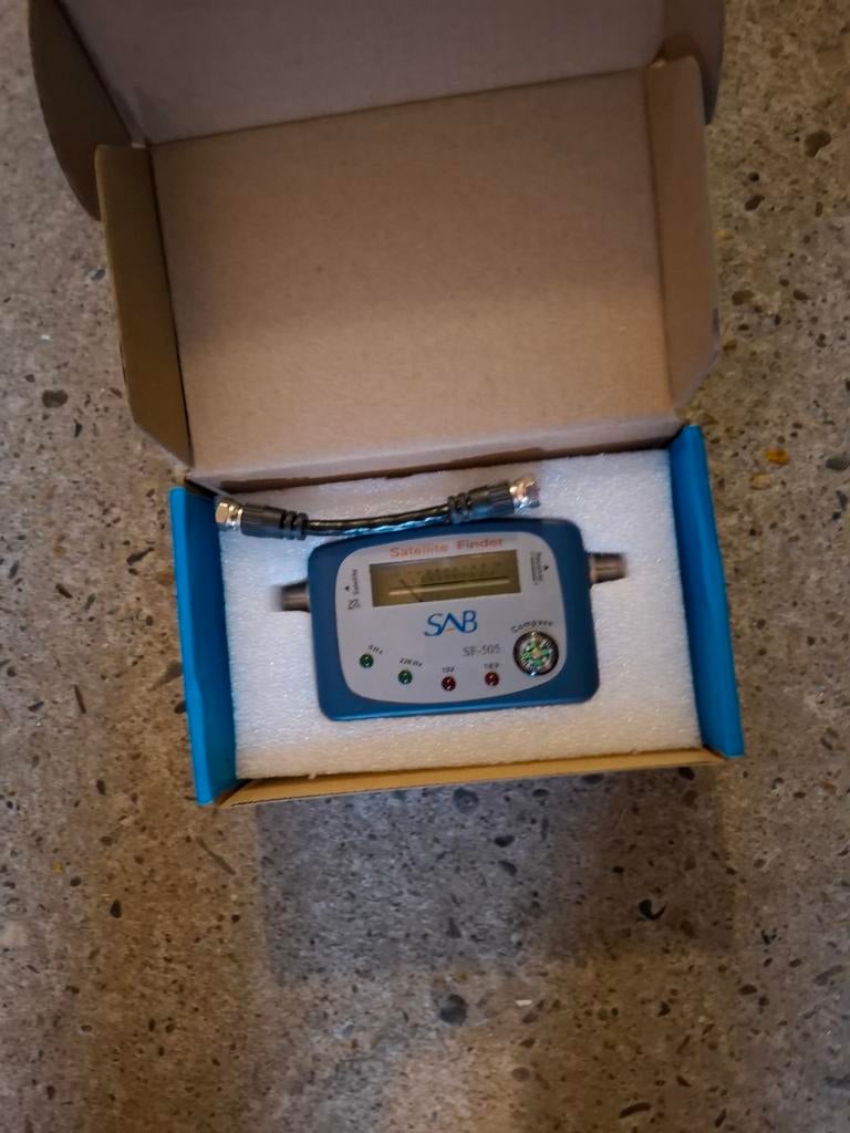 SAB SF-500 Satelliet Finder - Nieuw in doos, Ophalen of Verzenden, Nieuw, Overige merken