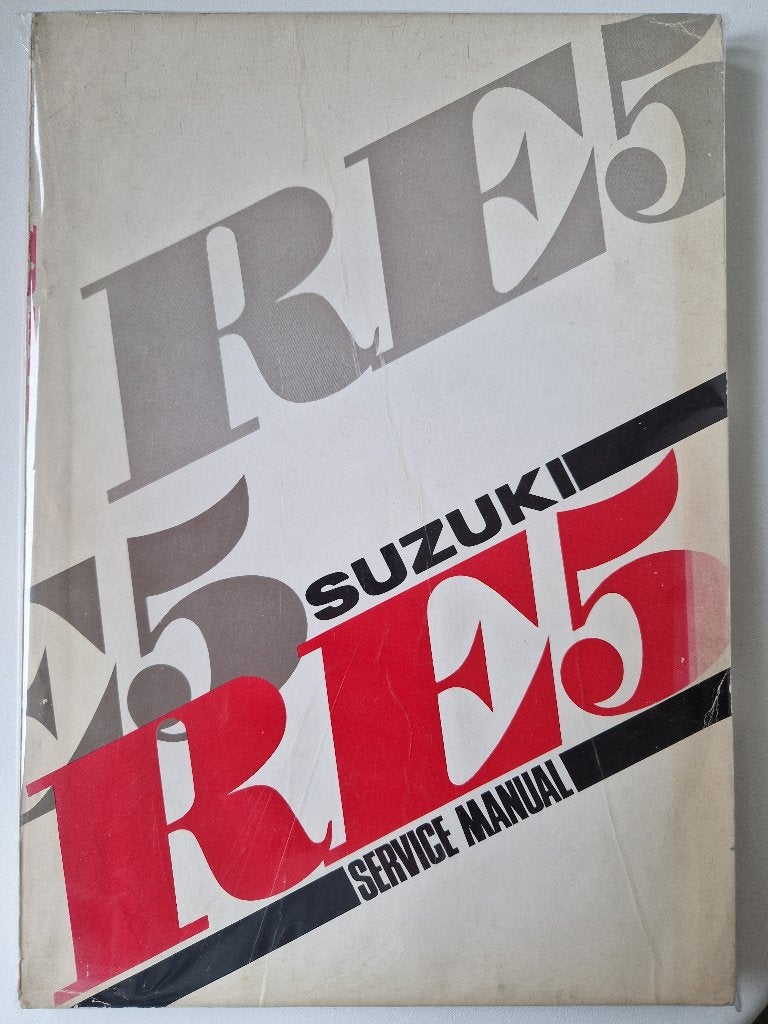 Suzuki RE5 Wankel Service Manual van 1974, Ophalen of Verzenden, Suzuki