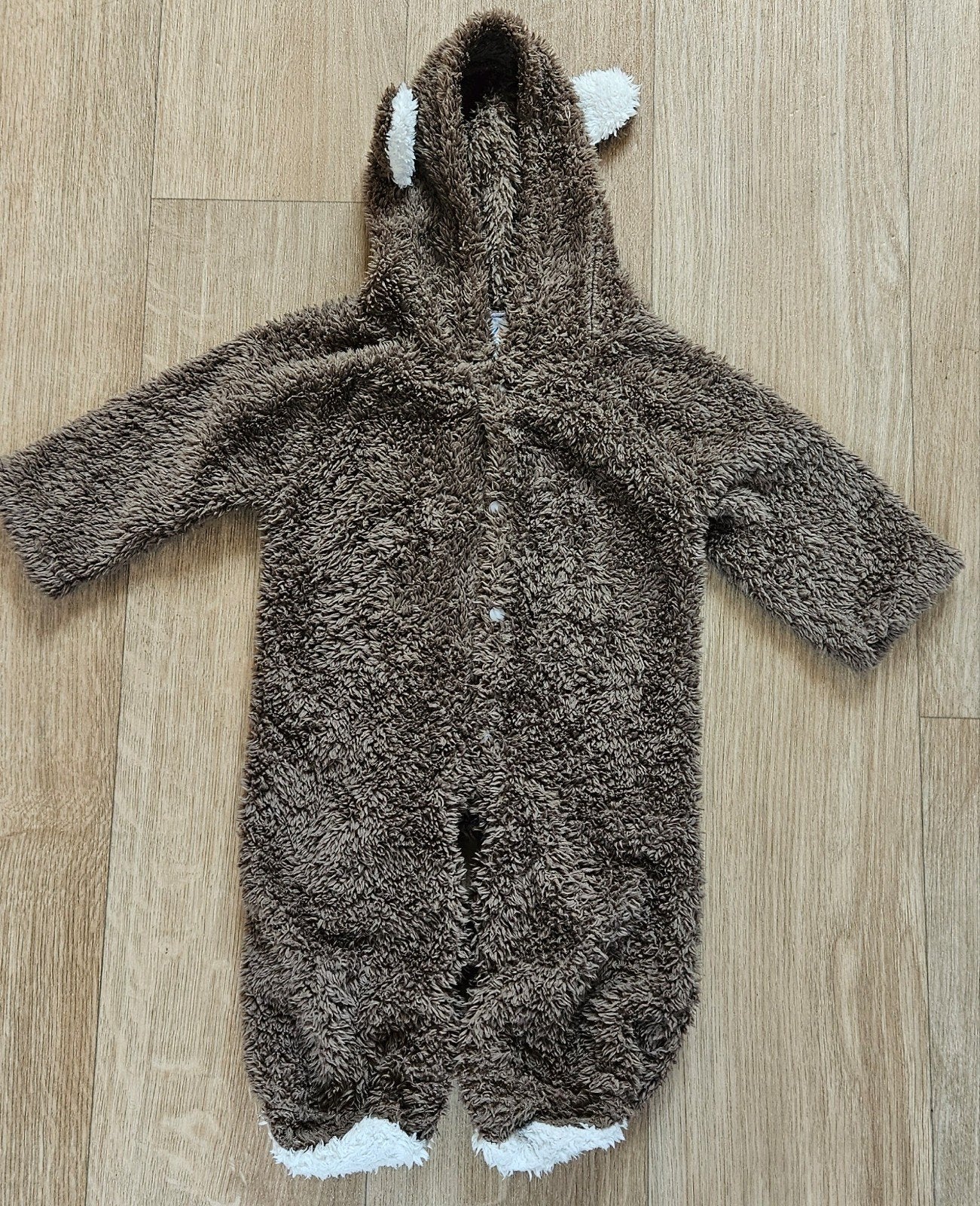 Schattig bruin berenpakje maat 86, Kinderen en Baby's, Ophalen, Zo goed als nieuw, Onbekend, Jongetje of Meisje