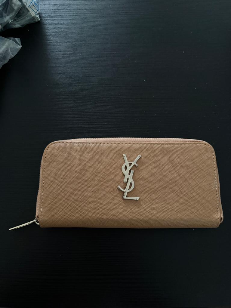 YSL portemonnee, Ophalen of Verzenden, Zo goed als nieuw, Zwart