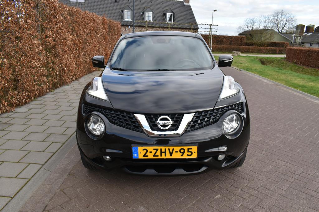 Nissan Juke 1.6 AUT. Connect Edition LPG LUXE UITV., Auto's, Nissan, Euro 5, 4 cilinders, Origineel Nederlands, Bedrijf