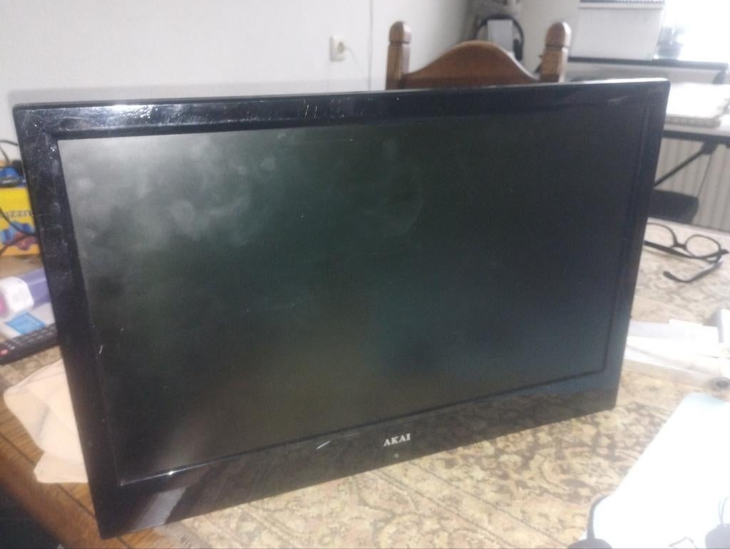 19 inch 12 volt TV met ingebouwde DVD-speler en kabel, Ophalen of Verzenden, Gebruikt, 40 tot 60 cm
