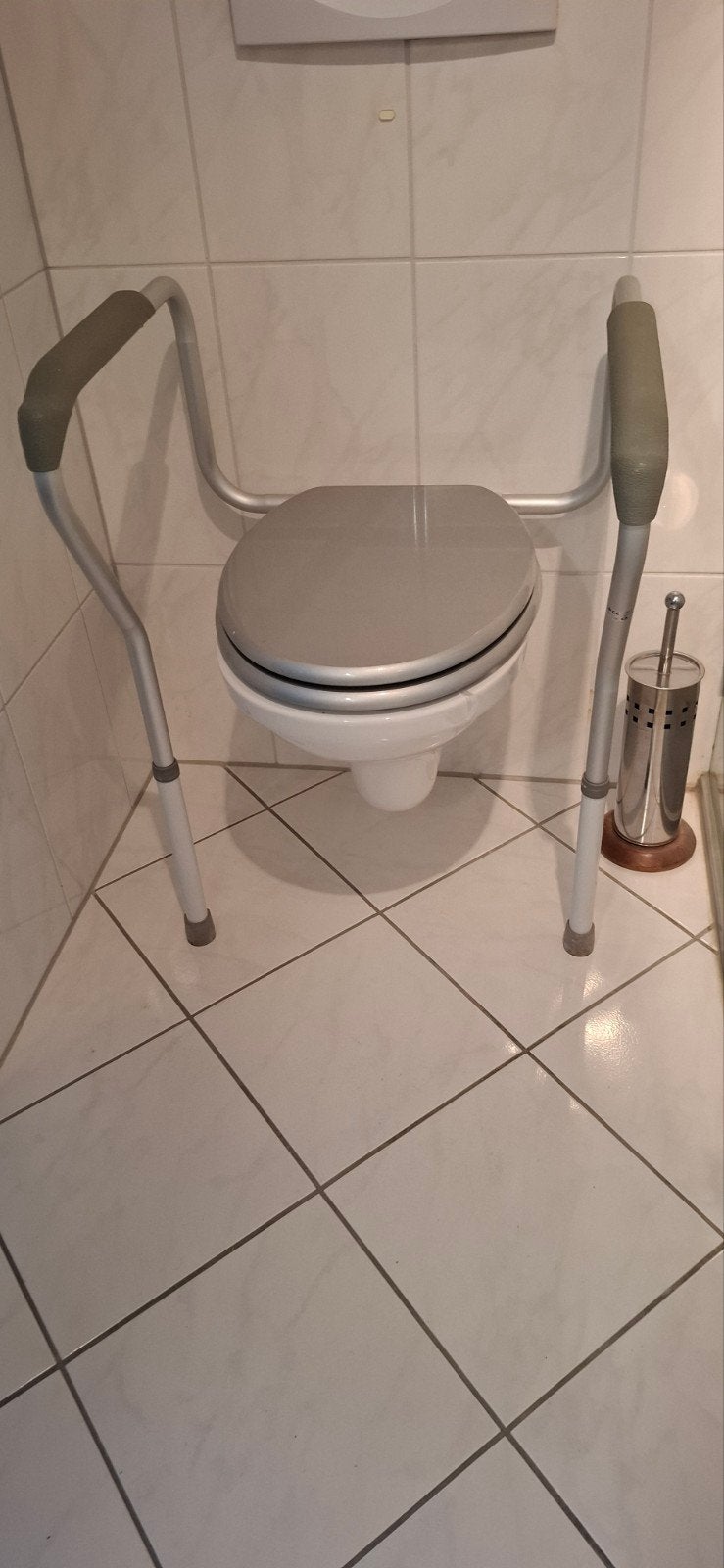 Toiletsteunen, verstelbaar, Ophalen, Zo goed als nieuw