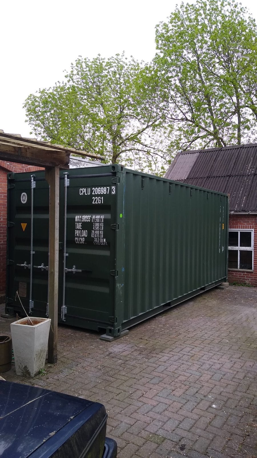 Diverse opslagcontainers te koop - Nieuw en gebruikt, Ophalen