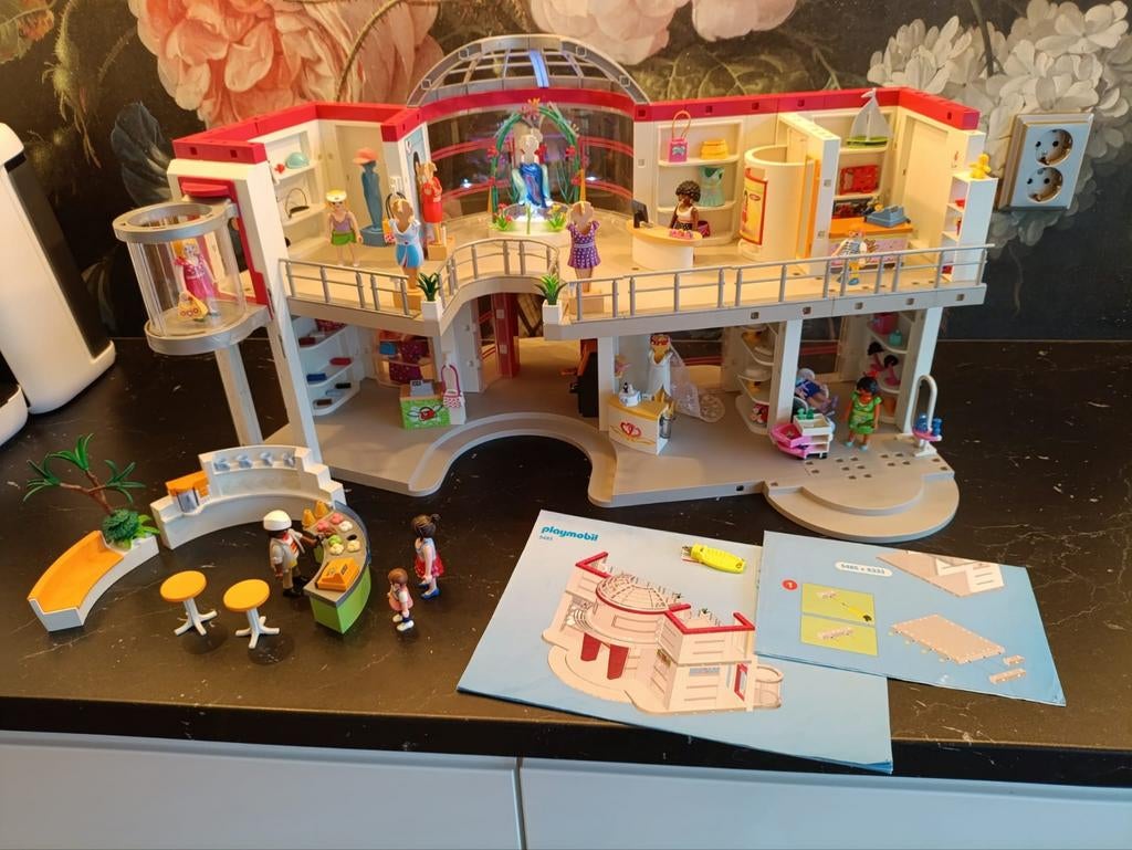 Playmobil winkelcentrum 5485, Ophalen of Verzenden, Gebruikt, Complete set