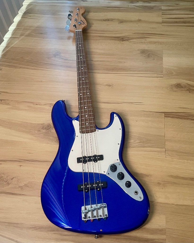 Squier Affinity Jazz Bass, Muziek en Instrumenten, Ophalen of Verzenden, Gebruikt, Elektrisch