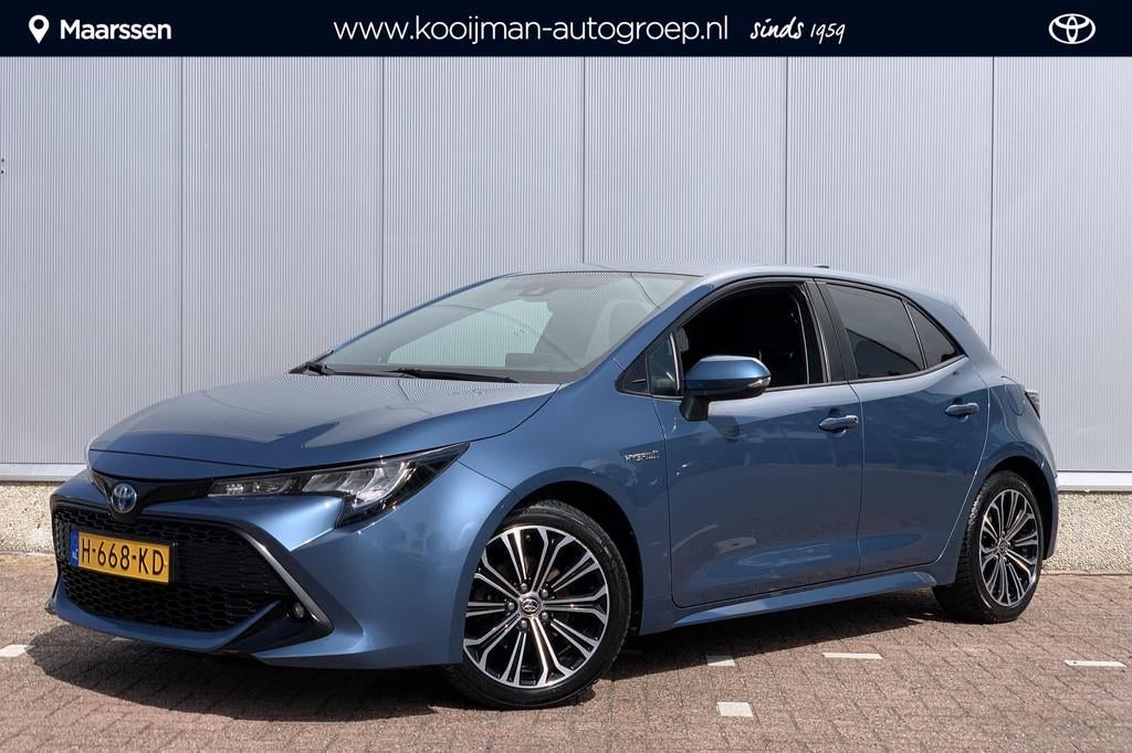 Toyota Corolla 1.8 Hybrid Business Plus, Gebruikt, 4 cilinders, Stoelverwarming, Blauw