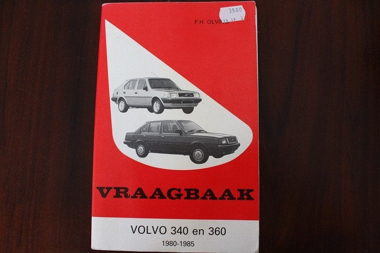 VOLVO 340 & 360 1980 - 1985 werkplaatboek, Ophalen of Verzenden