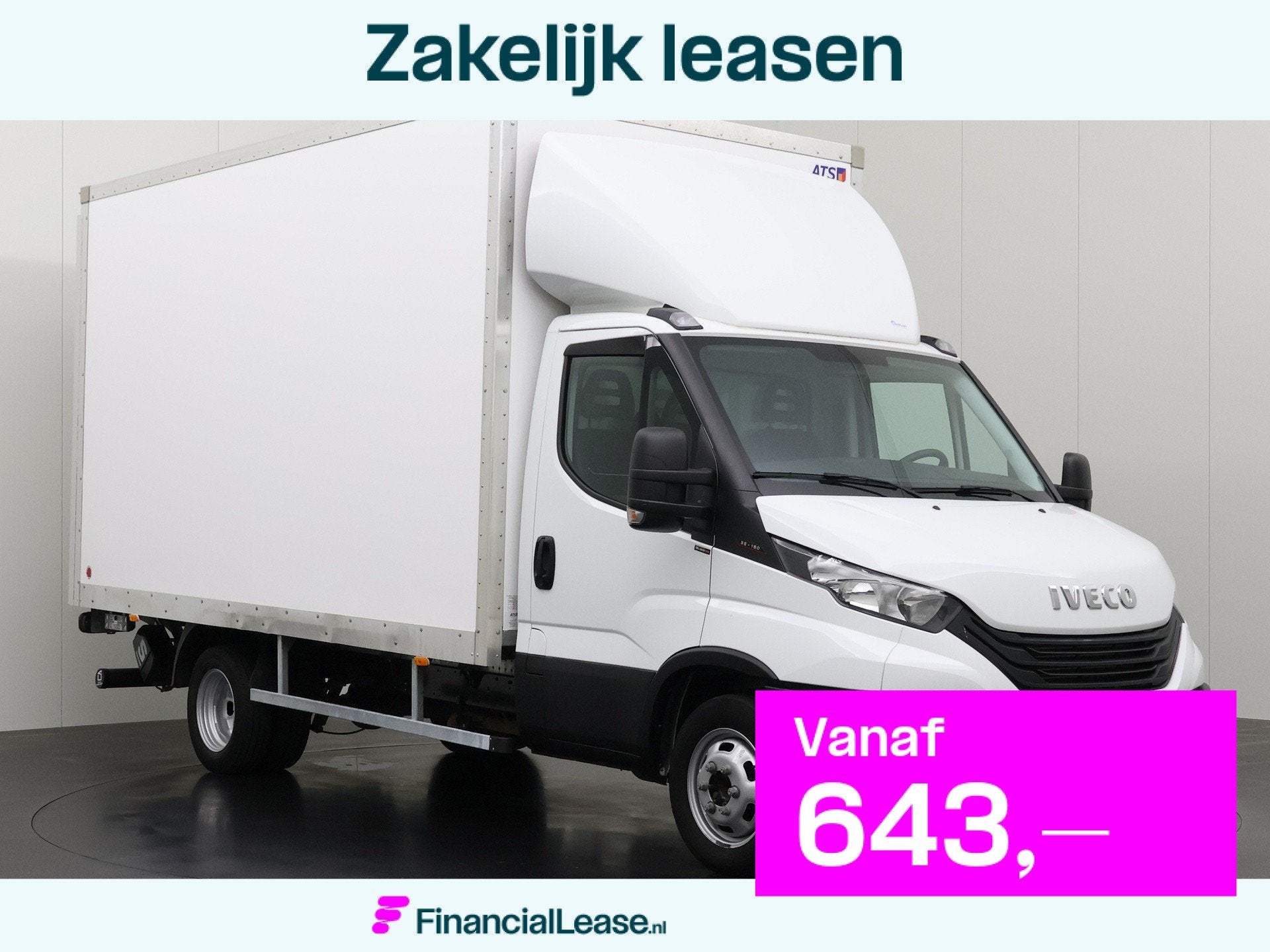Iveco Daily 35C16 3.0 Bakwagen+Laadklep | Dakspoiler | 236 H, 3500 kg, Gebruikt, Euro 6, Iveco