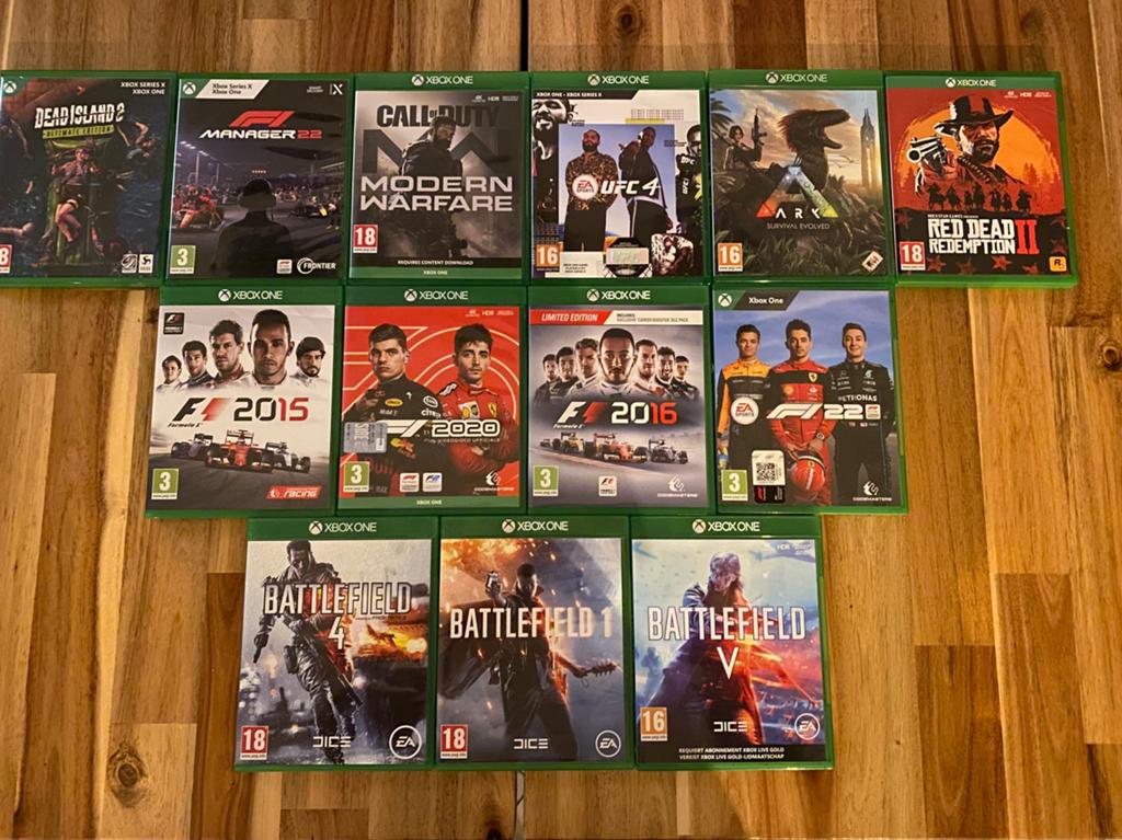 Xbox one  games, Spelcomputers en Games, Games | Xbox One, Zo goed als nieuw, Overige genres, 1 speler, Vanaf 12 jaar, Ophalen of Verzenden