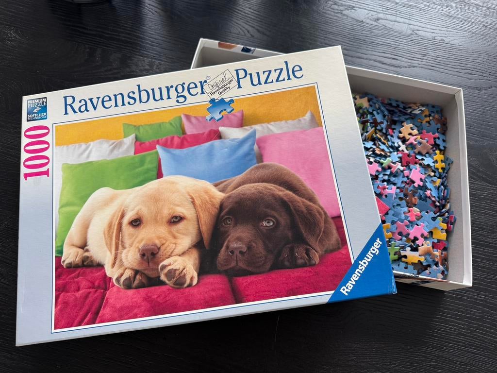Puzzel 1000 stukjes, Ophalen of Verzenden, 500 t/m 1500 stukjes, Zo goed als nieuw