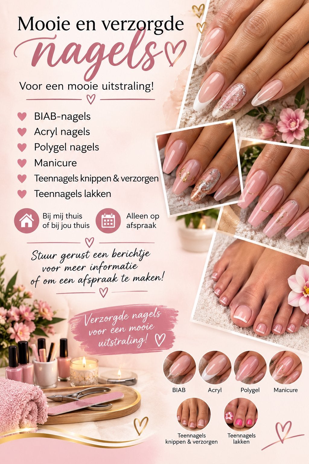 Nagelstyliste, Ophalen, Nieuw, Overige kleuren, Handen en Nagels