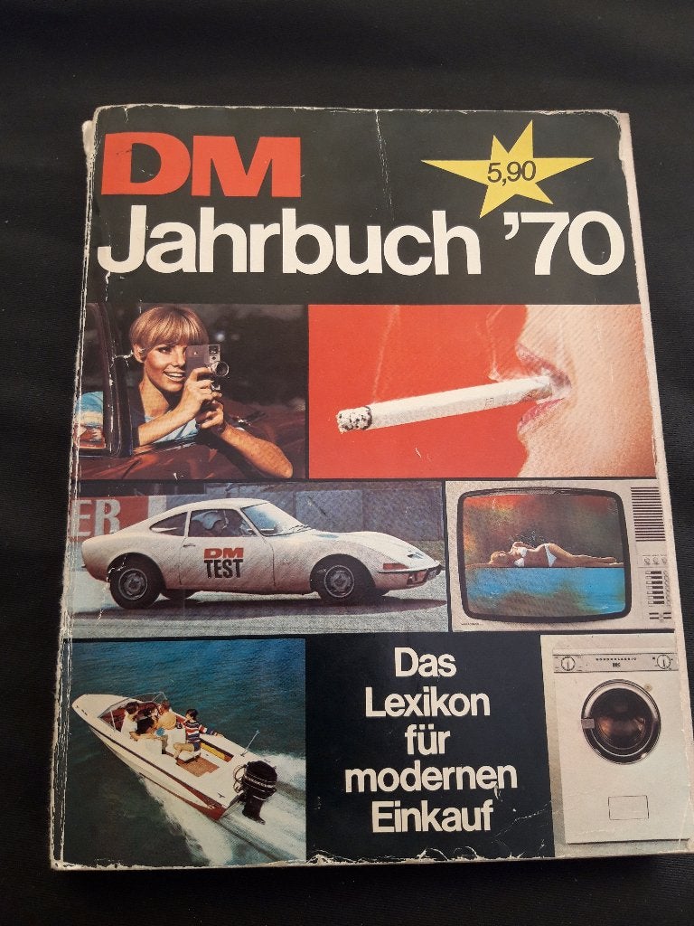 DM Jahrbuch 1970 – Lexikon für modernen Einkauf - VINTAGE -, Fotograferen en Filmen, Diverse auteurs, Ophalen of Verzenden, Zo goed als nieuw