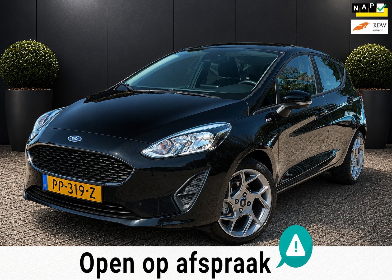 Ford Fiesta 1.1 ST-LINE NAVIGATIE CRUISE CTRL 5 DEURS AIRCO, Auto's, Ford, Voorwielaandrijving, 86 pk, Origineel Nederlands, Bedrijf