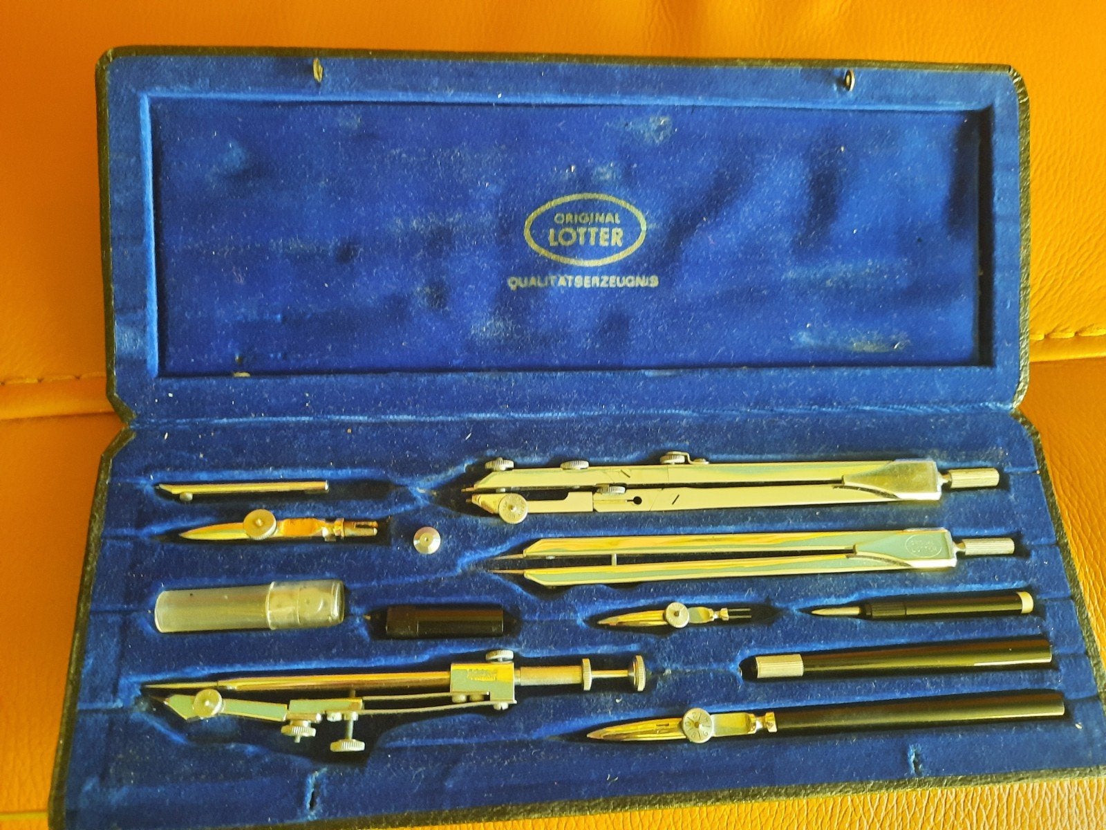 Vintage Original Lotter Tekenset P 513 C, Ophalen of Verzenden, Gebruikt, Overige typen