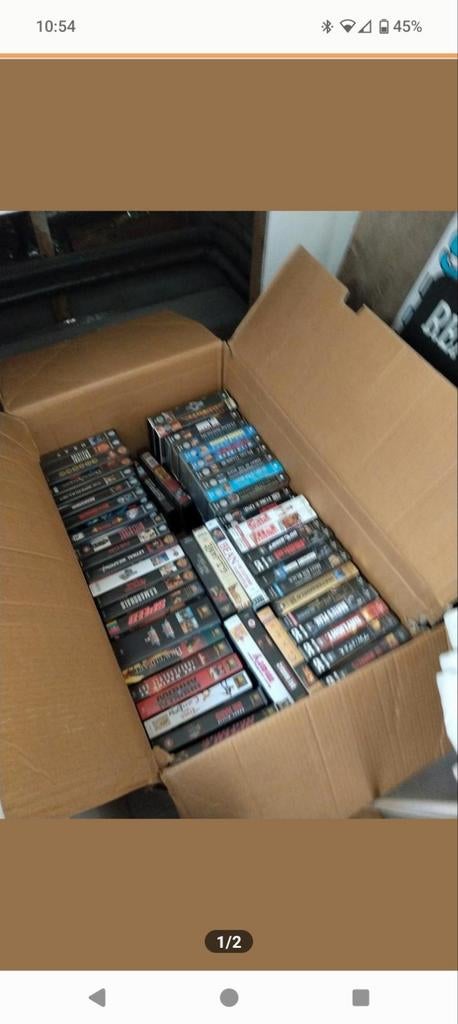 VHS originele films, Cd's en Dvd's, VHS | Film, Zo goed als nieuw, Alle leeftijden, Ophalen