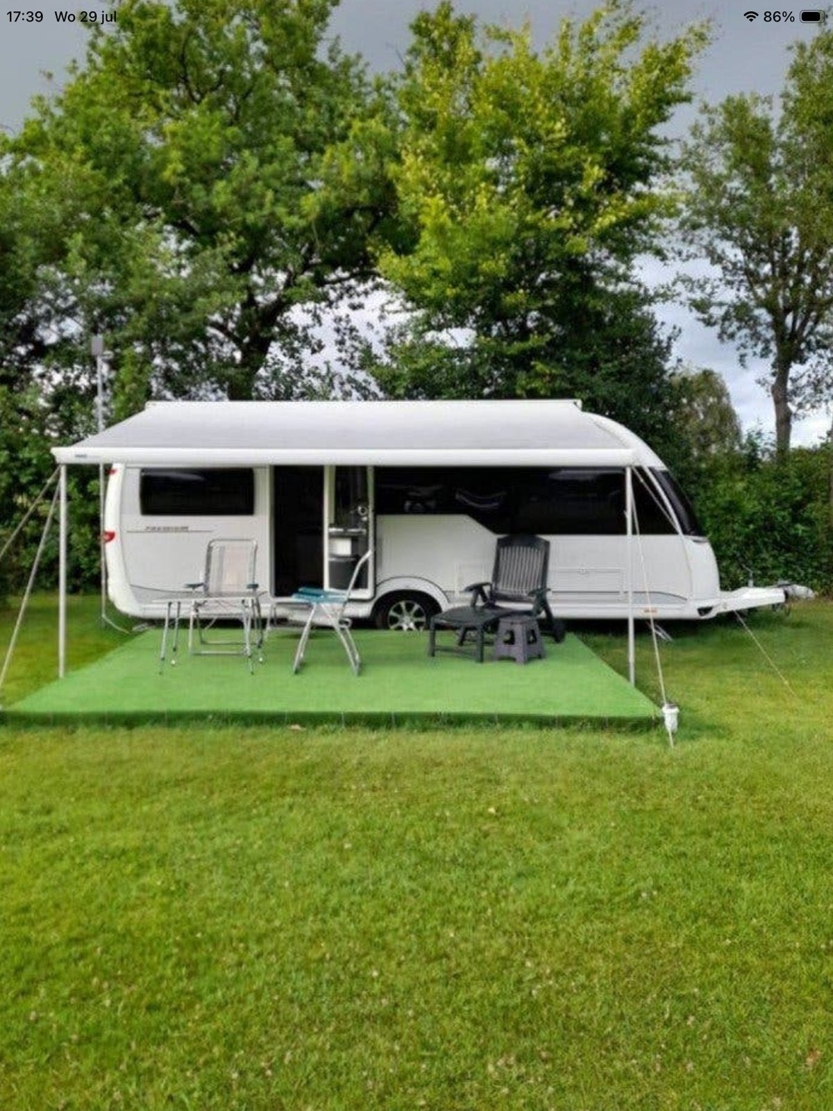 Hobby 560 UL Premium 2019, 2 aparte bedden, Rondzit, Hobby, Mover