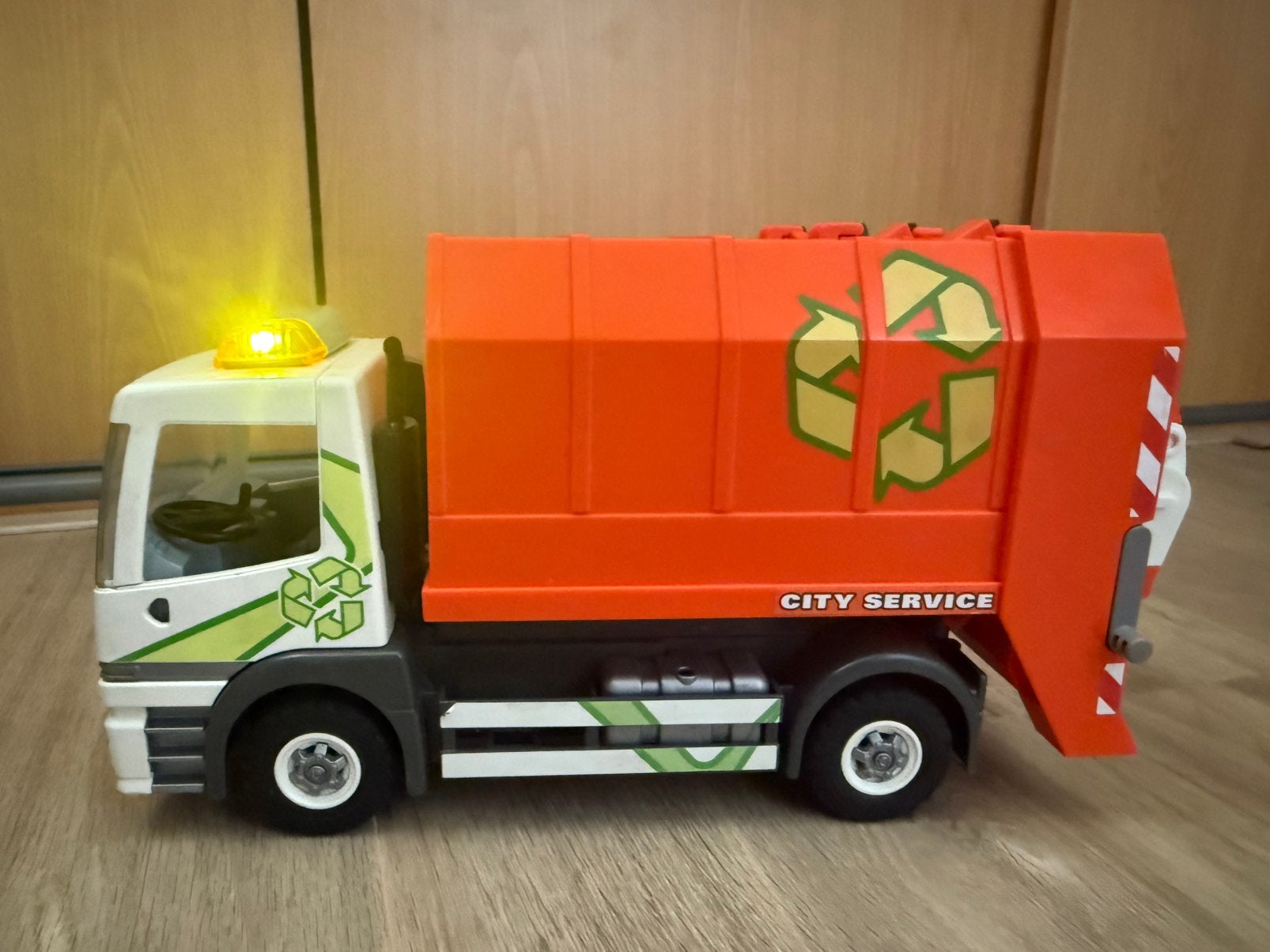 Vuilniswagen Playmobil City Life 70200, Ophalen, Zo goed als nieuw