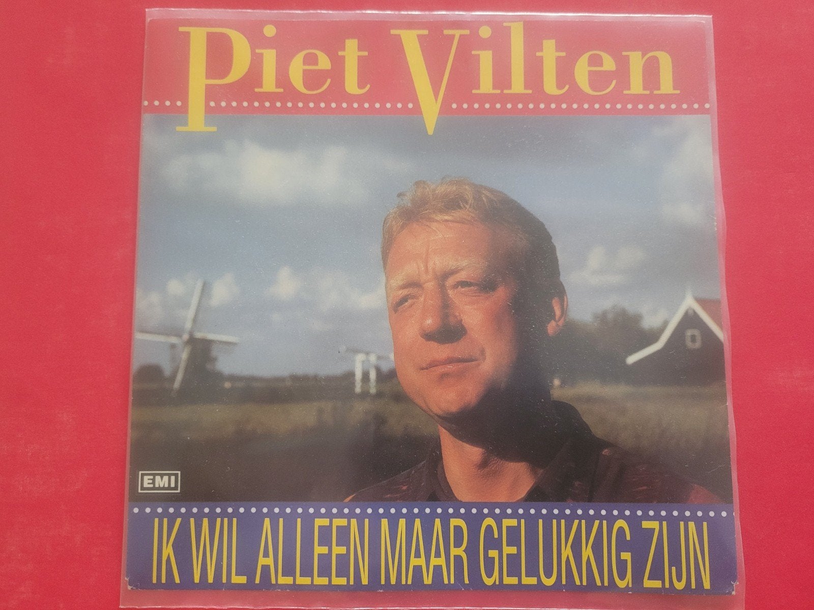 Piet Vilten - Ik wil alleen maar gelukkig zijn ., Ophalen, Zo goed als nieuw, Overige formaten, Levenslied of Smartlap