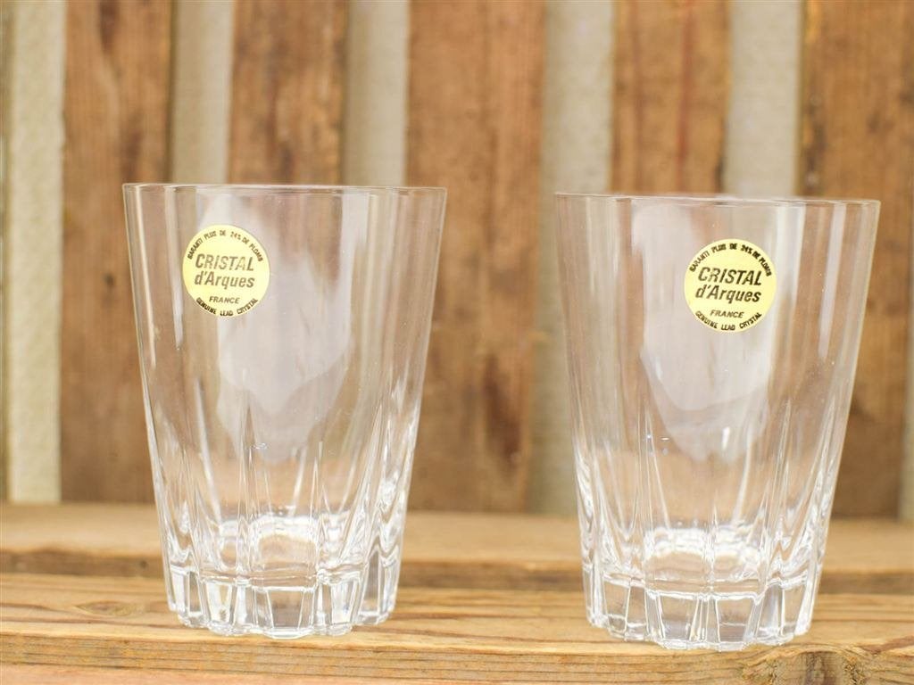 Set van zes Cristal d Arques kristallen glazen 52003, Antiek en Kunst, Ophalen of Verzenden