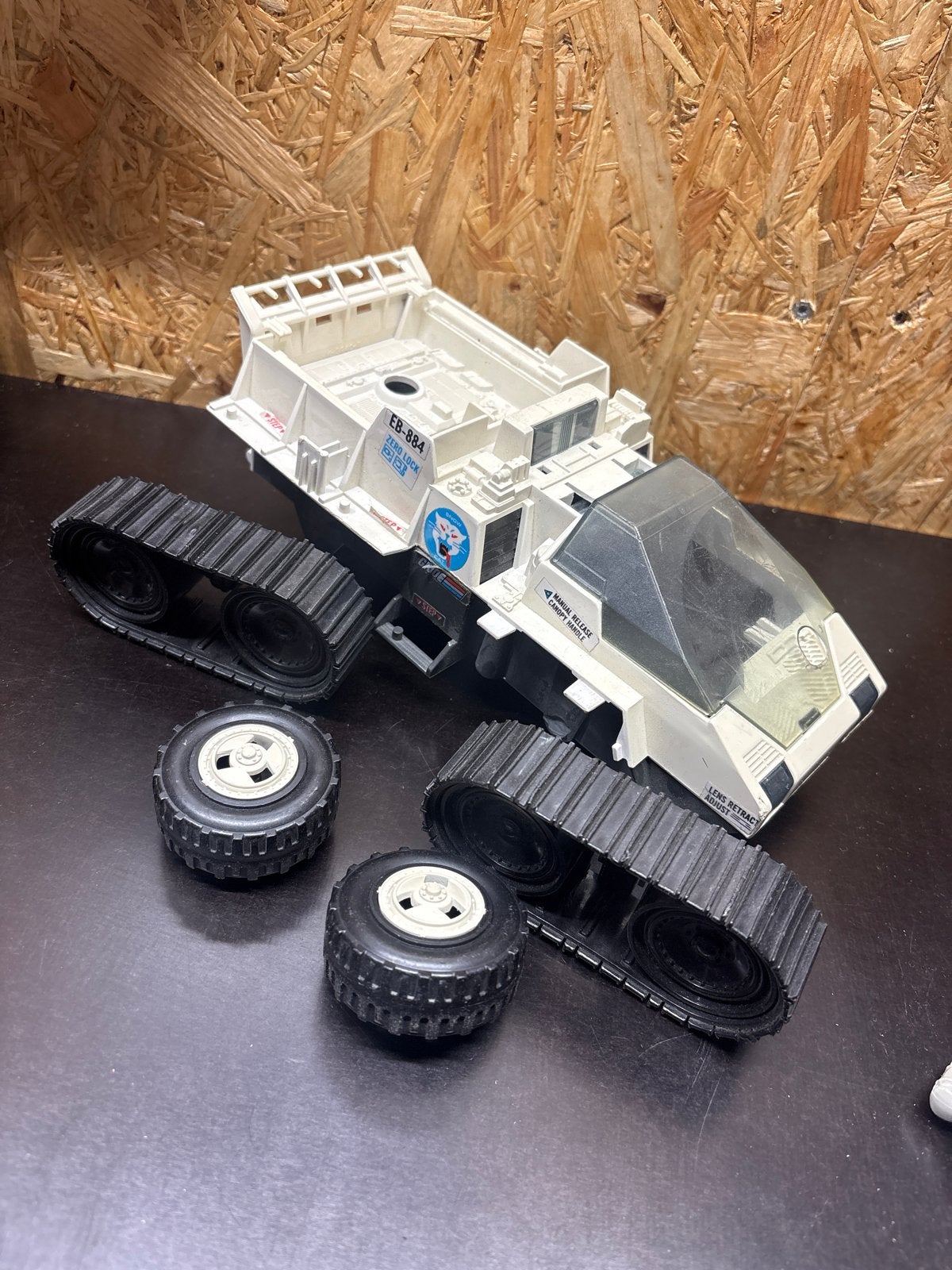 Vintage G.I. Joe Cobra snow cat (onderdelen), Ophalen of Verzenden, Gebruikt