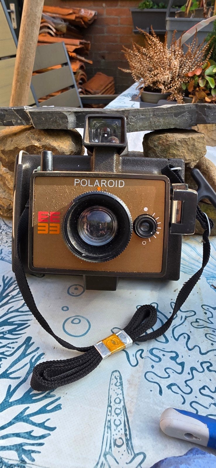Oude Polaroid camera met diverse accessoires, Ophalen of Verzenden, Niet werkend, Polaroid, Polaroid