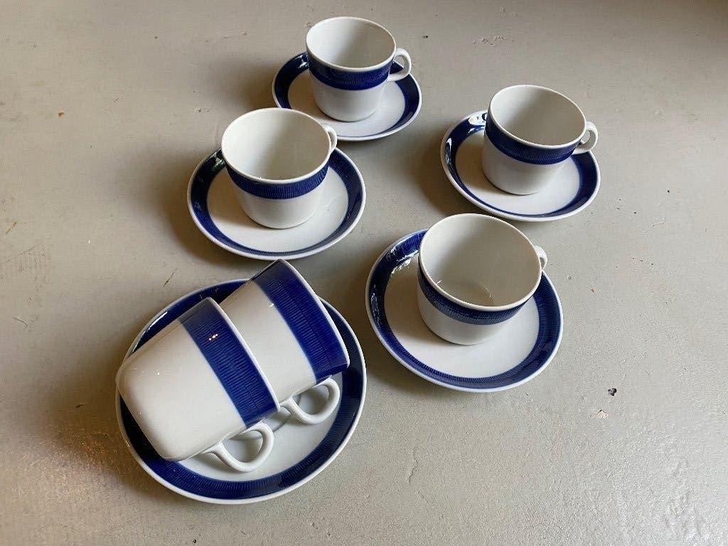 Koka Rörstrand Blauw diverse losse serviesdelen, Huis en Inrichting, Keuken | Servies, Zo goed als nieuw, Bord(en), Overige stijlen