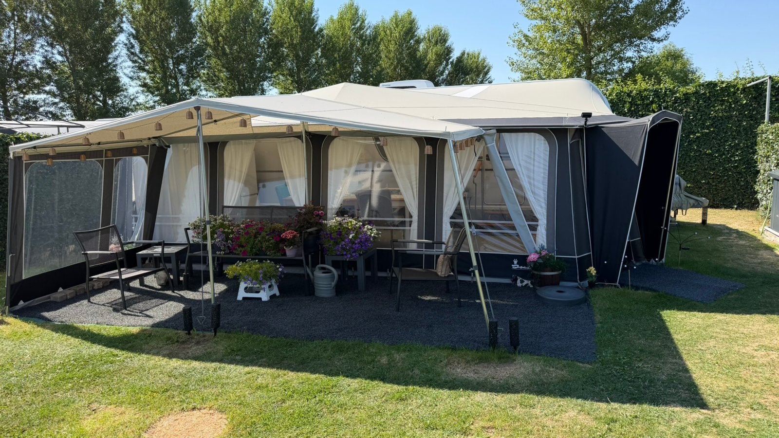Isabella penta etna voortent met luifel, Ophalen, Gebruikt