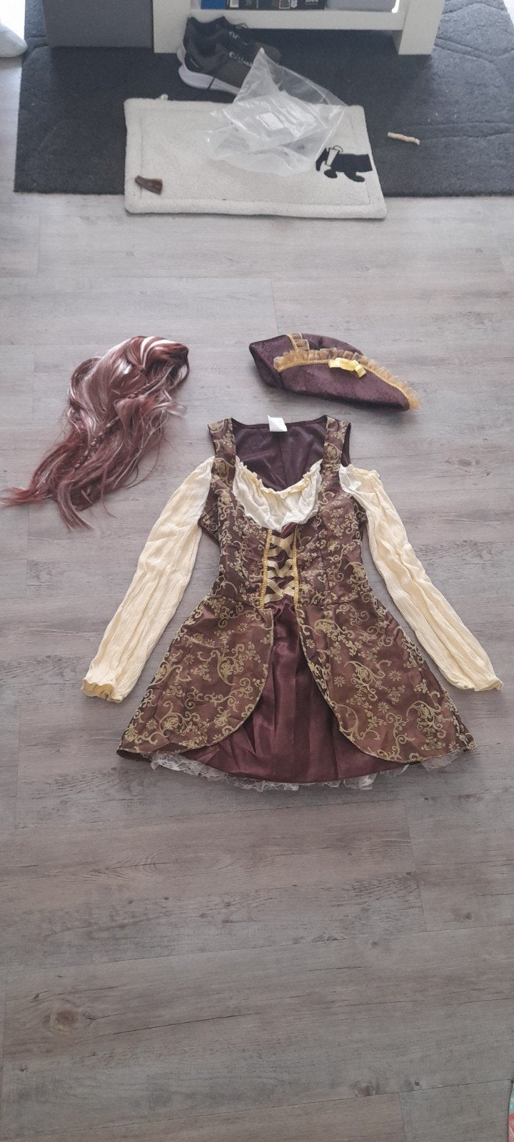 Piraten kostuum maat 44/46, Ophalen of Verzenden, Zo goed als nieuw, Bovenkleding