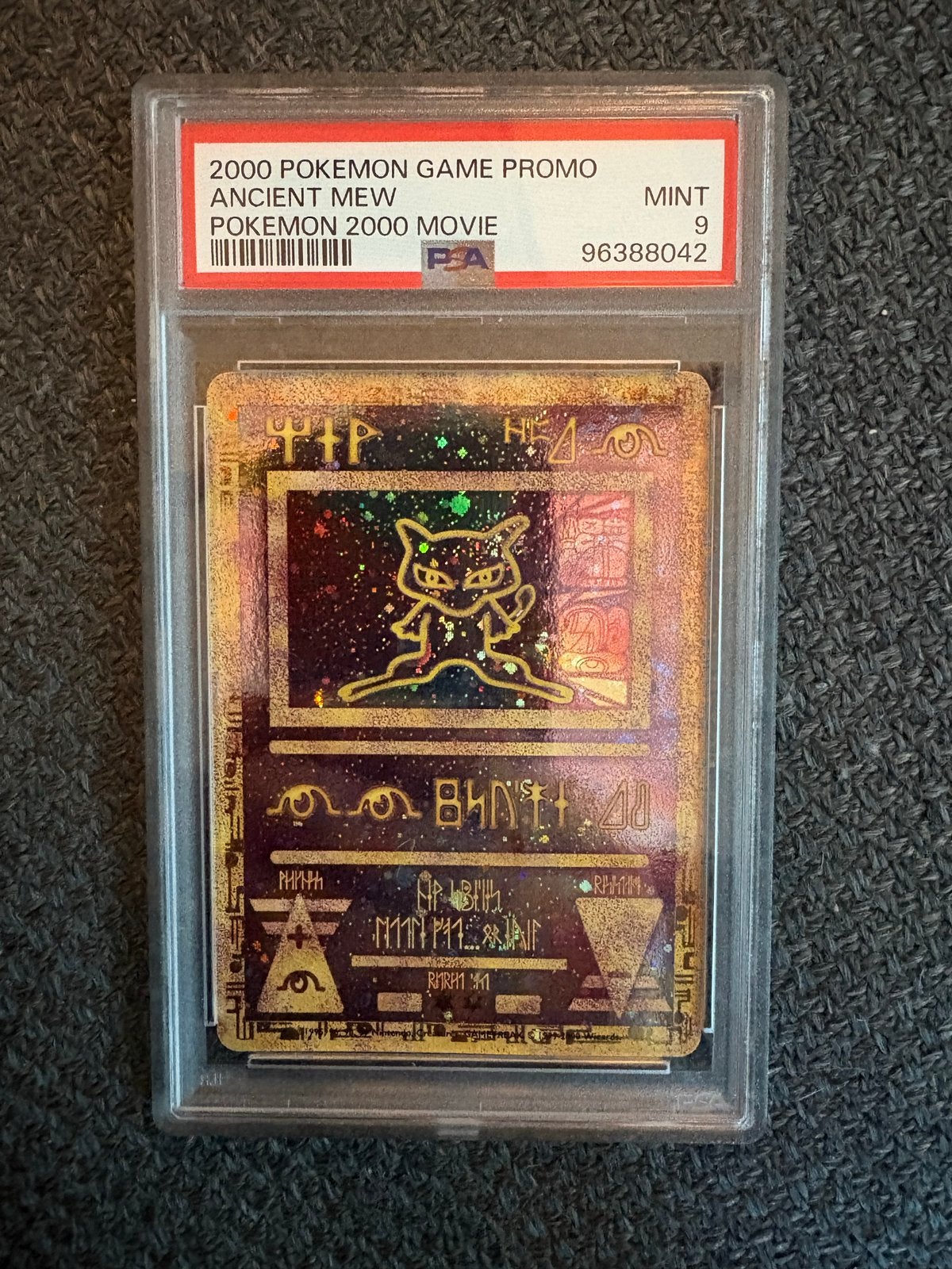 PSA 9 Ancient Mew Pokémon Kaart - Zeldzaam en Graded, Hobby en Vrije tijd, Verzamelkaartspellen | Pokémon, Ophalen of Verzenden