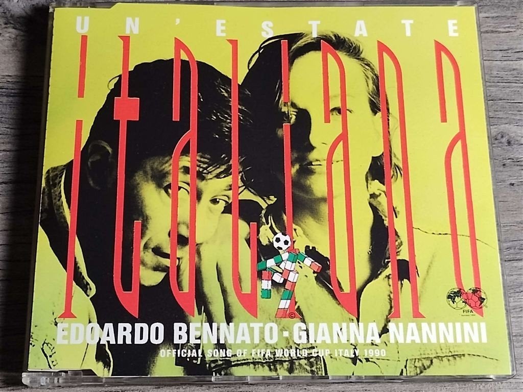 Edoardo Bennato & Gianna Nannini ‎– Un\'Estate Italiana, Ophalen of Verzenden, Zo goed als nieuw, Pop