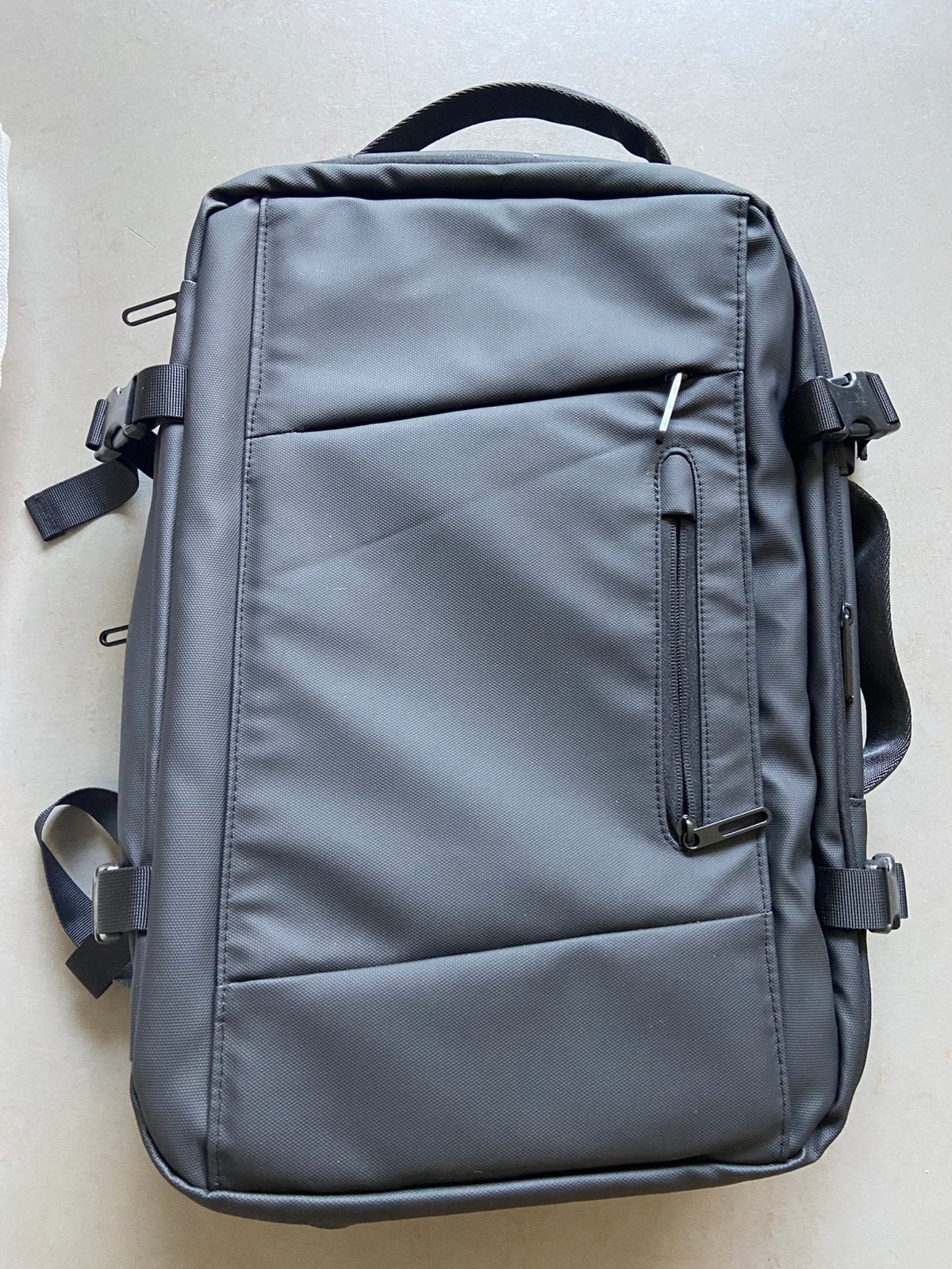 Travelmate laptop rugtas, Computers en Software, Laptoptassen, Ophalen of Verzenden, 17 inch of meer, Zo goed als nieuw, Zwart