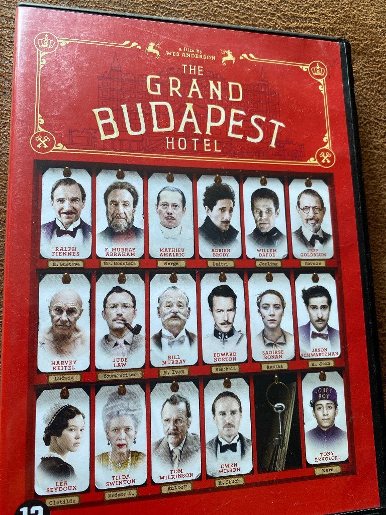 The Grand Budapest Hotel DVD - Wes Anderson, Engels, Inclusief boekje, Nederlands, Overige genres