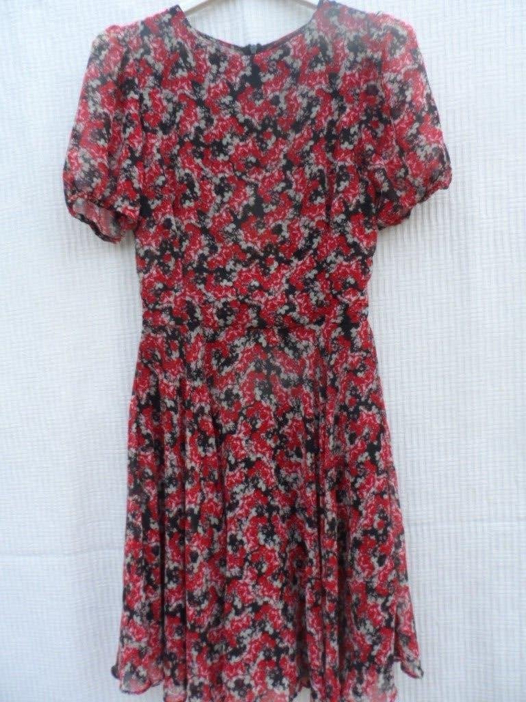 Zomerjurk met bloemenprint, Kleding | Dames, Meerkleurig, Zara, Ophalen of Verzenden, Zo goed als nieuw
